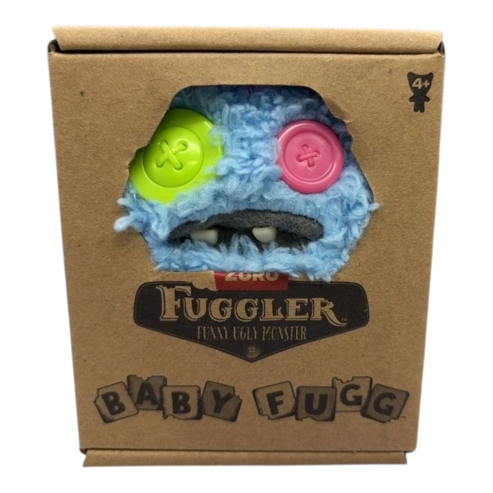 Fuggler Funny Ugly Monster Baby Fugg Blue Plush Toy Series 4